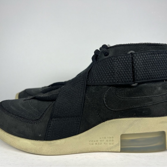 Nike Air Fear Of God Raid Black Sail Fossil Men’s 5.5 / Women’s 7 - Picture 4 of 10